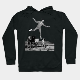 Pee Wee Herman On The Moon Hoodie